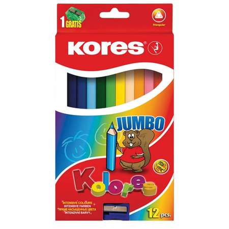 Карандаши цветные Kores 12 шт.