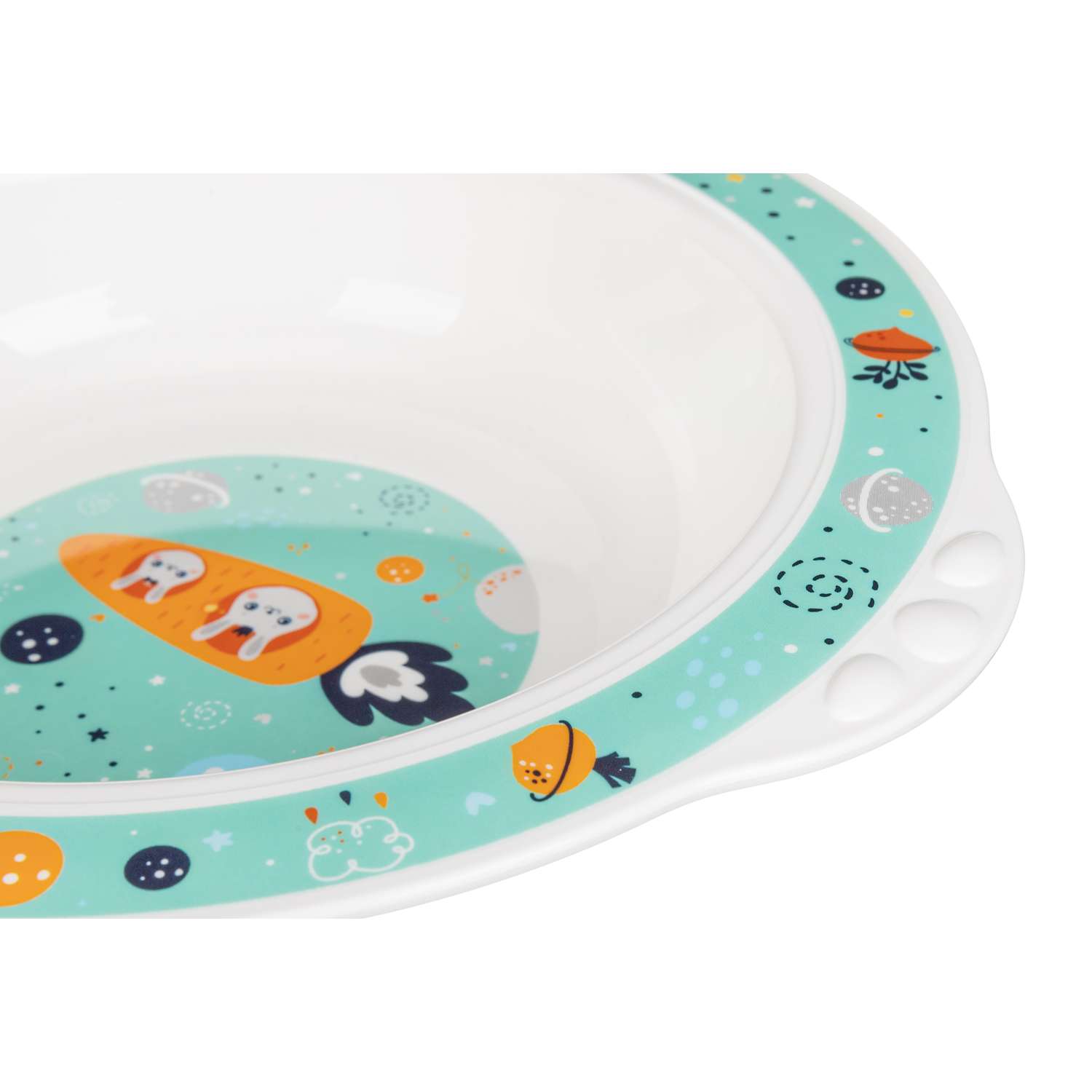Тарелка BabyGo Green 1 шт. - фото 4