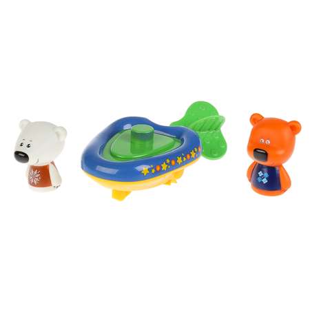 Игрушка для ванны Играем вместе Мимимишки Лодка Кеша Тучка 278967