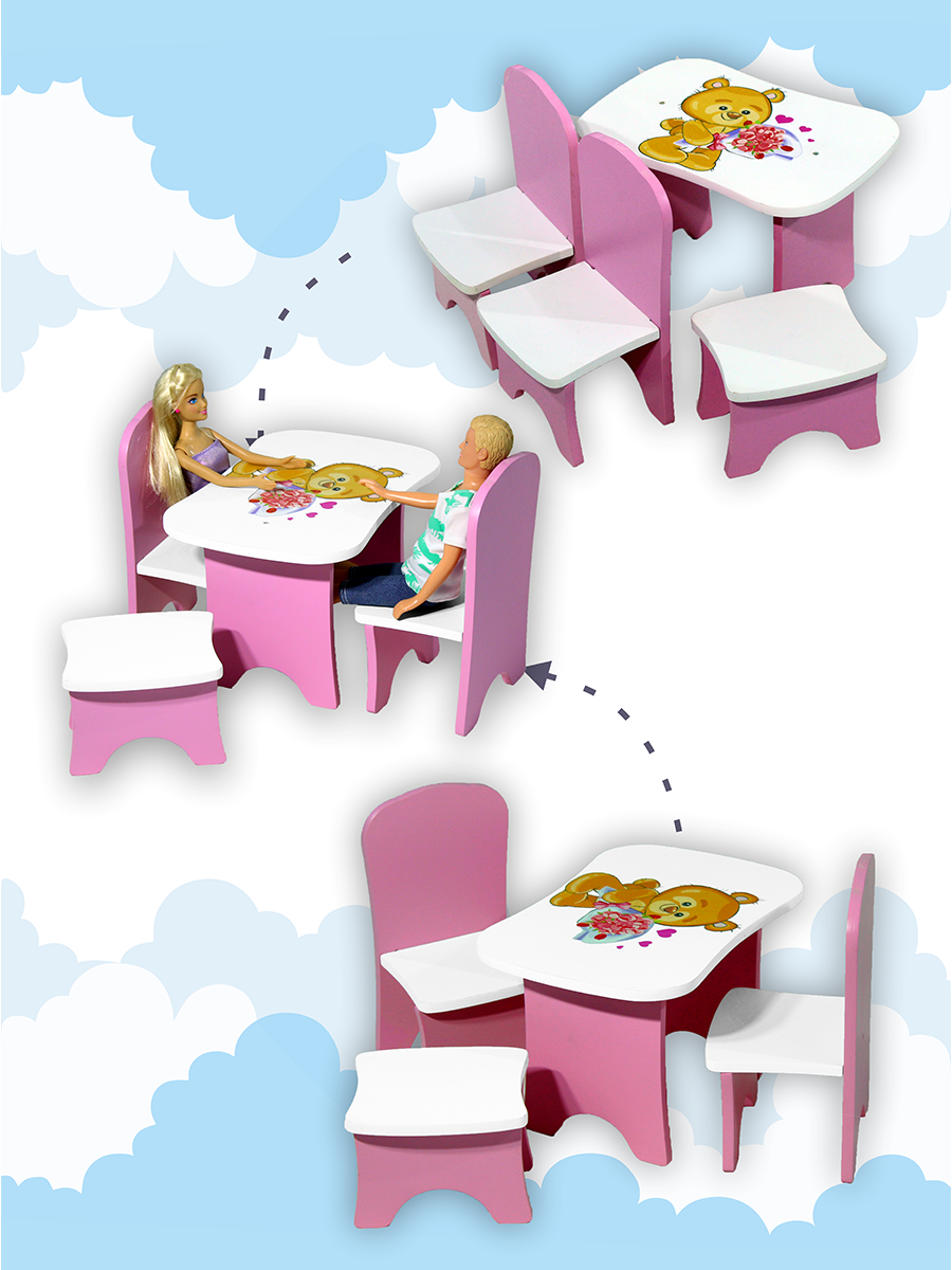Аксессуар для кукол ViromToys кукольный интерьер Мд1511 - фото 2