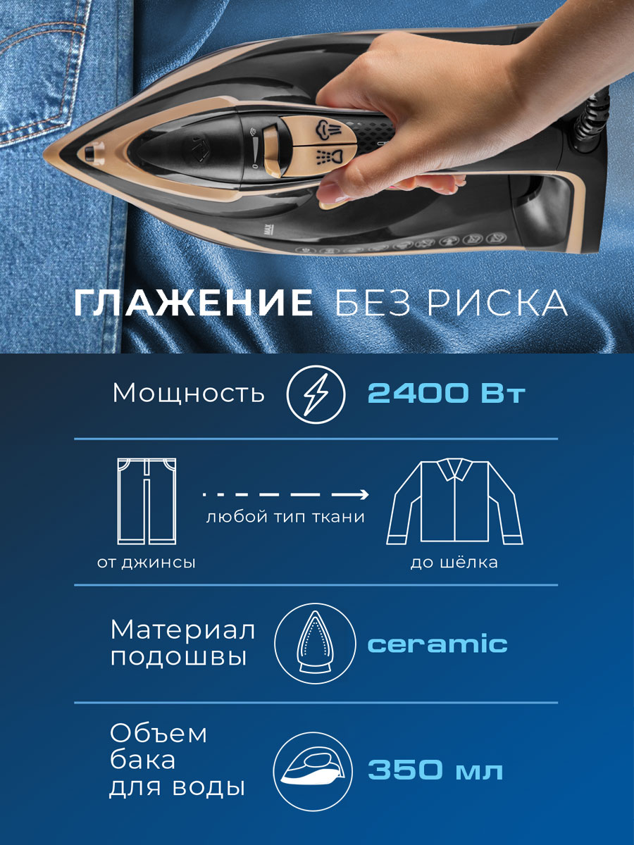 Утюг ENDEVER Delta-226 - фото 3