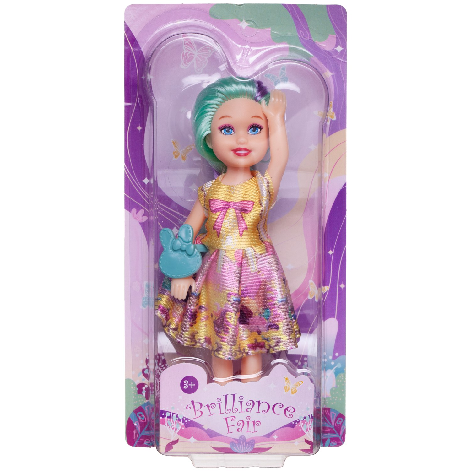 Кукла модельная Abtoys Brilliance Fair PT-01832/изумрудные - фото 1