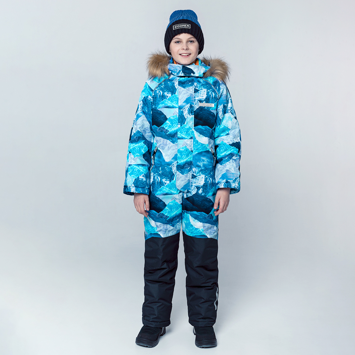 Комбинезон NIKASTYLE 8з2322 атлантик/бирюза - фото 1