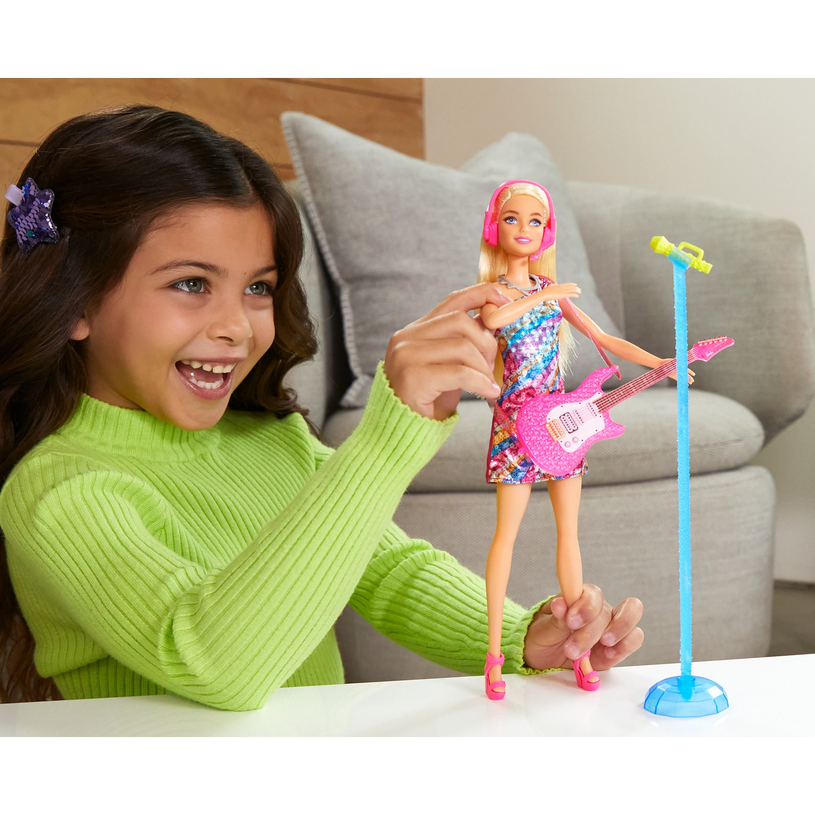Кукла модельная Barbie Певица Малибу GYJ21 - фото 11
