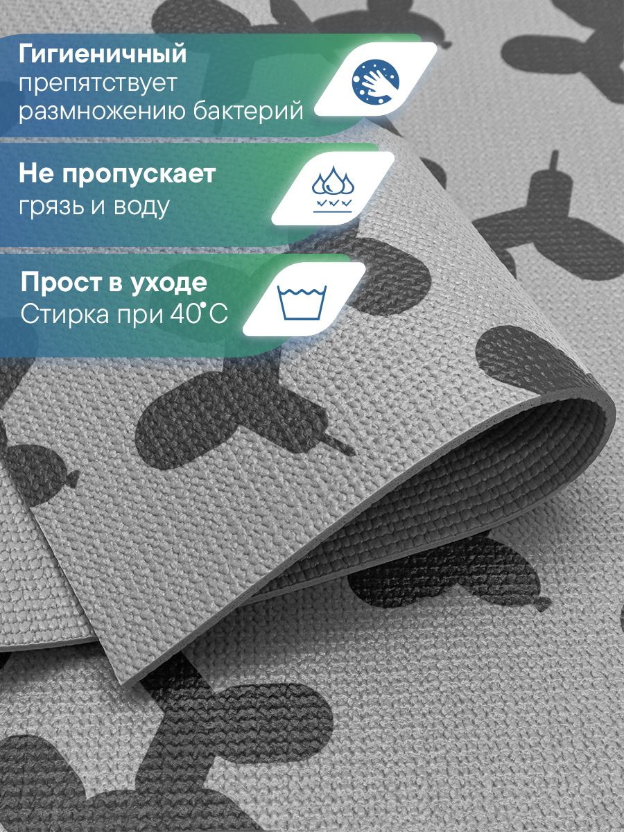 Коврик под миску VILINA для собак и кошек 50х30 см - фото 3