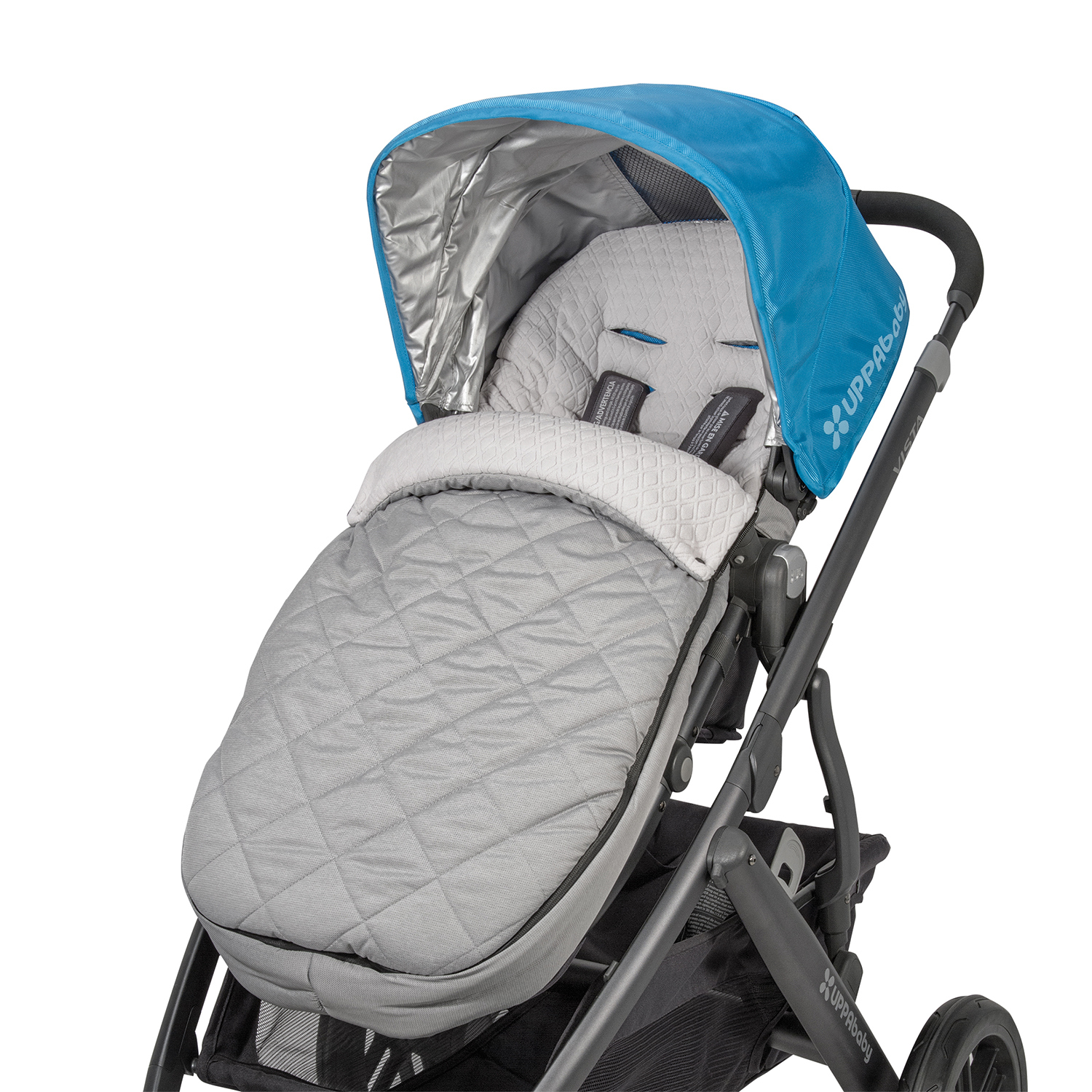 Конверт в коляску UPPAbaby Vista Cruz Grey - фото 3
