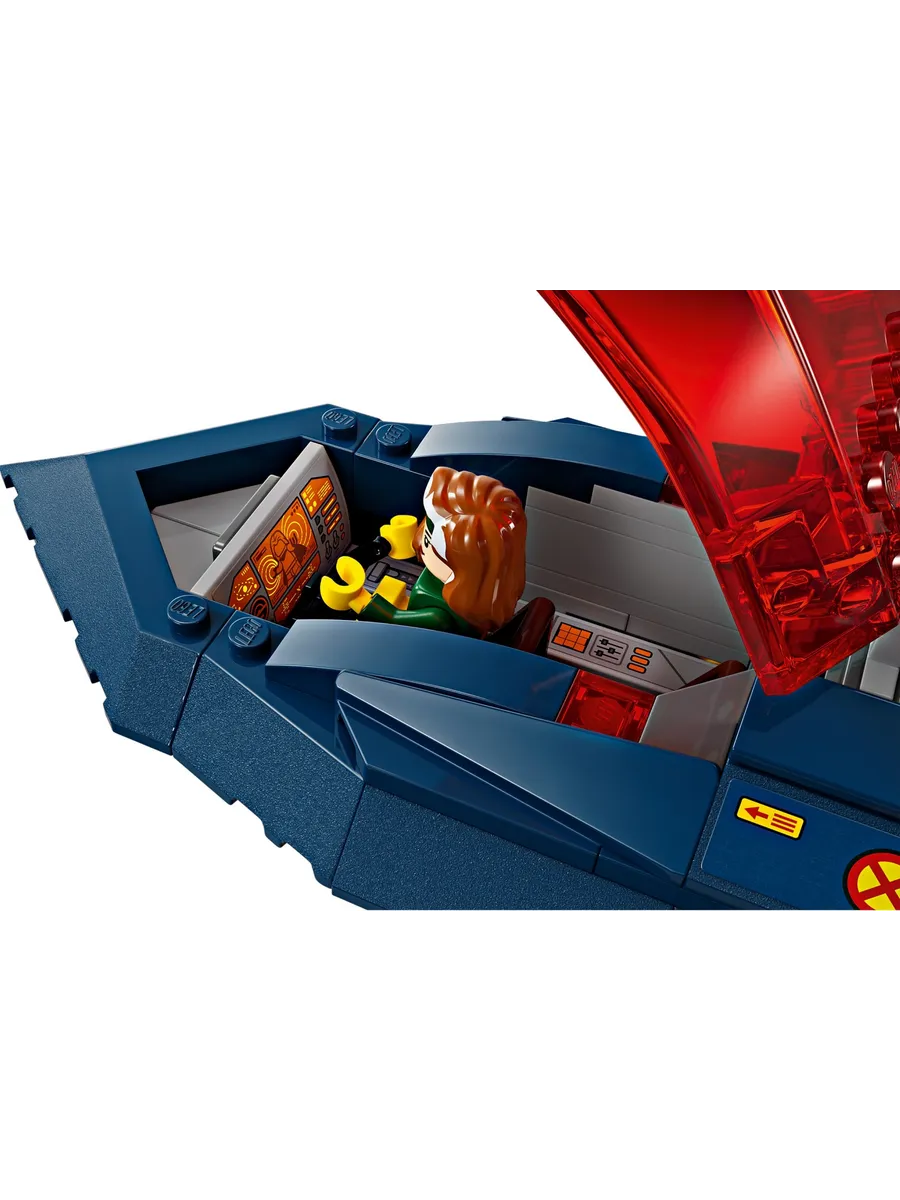 Конструктор LEGO Marvel Super Heroes Истребитель X-Jet Людей Икс 342 дет. - фото 4