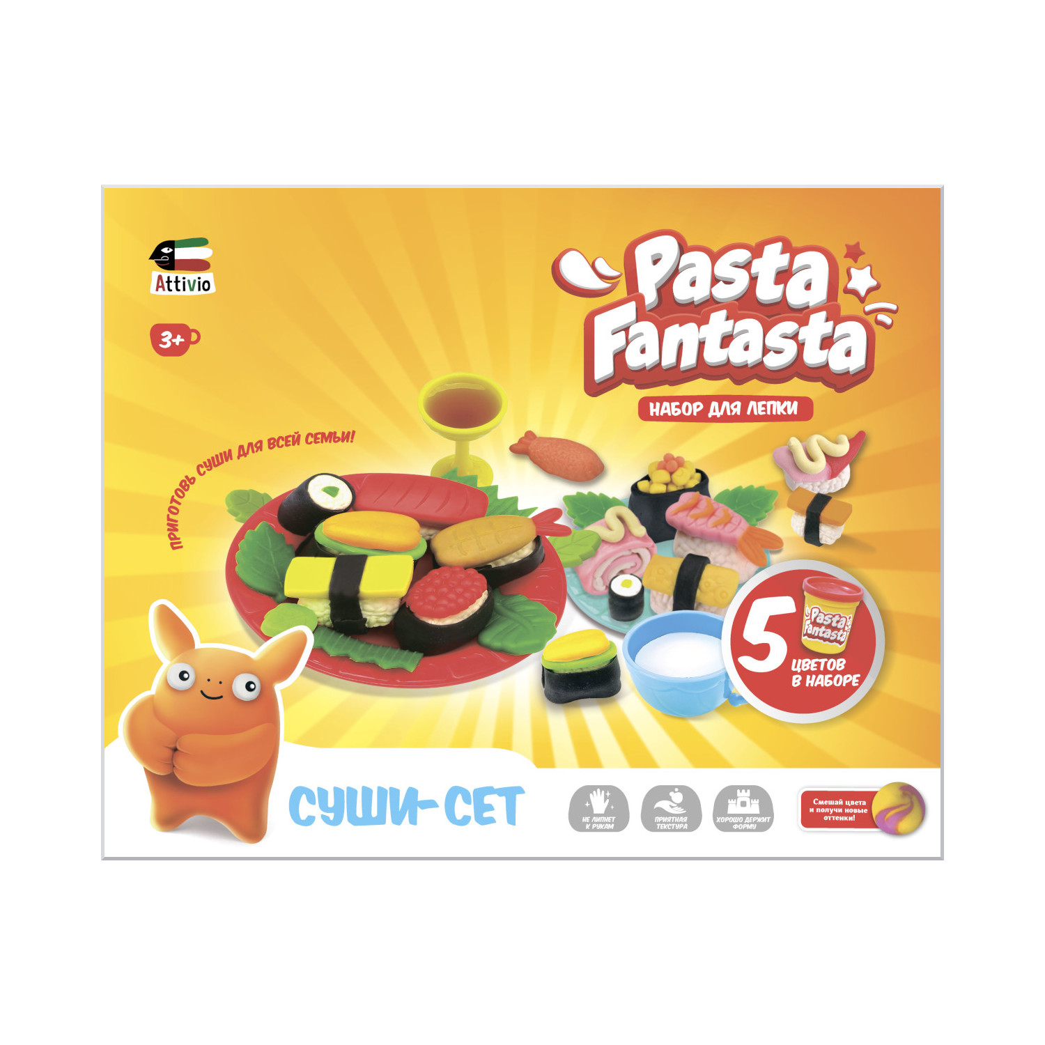 Тесто для лепки Attivio Суши и роллы - фото 1