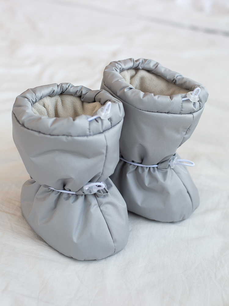 Пинетки Lemur Studio Пинетки серые - фото 2