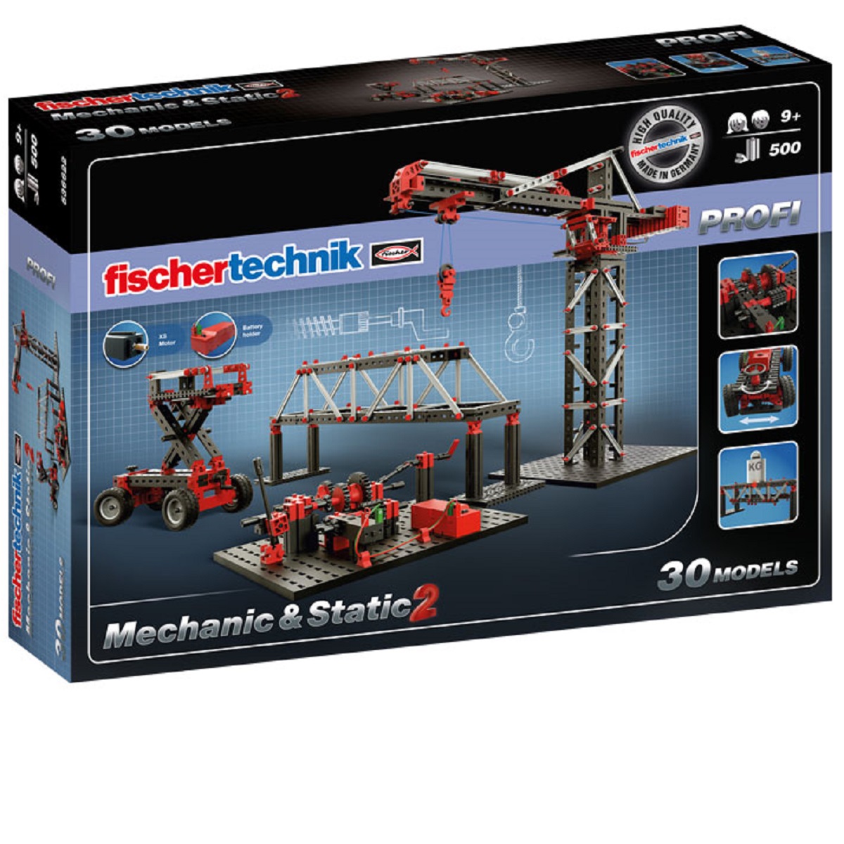 Конструктор FISCHERTECHNIK Механика и статика кинетический - фото 1