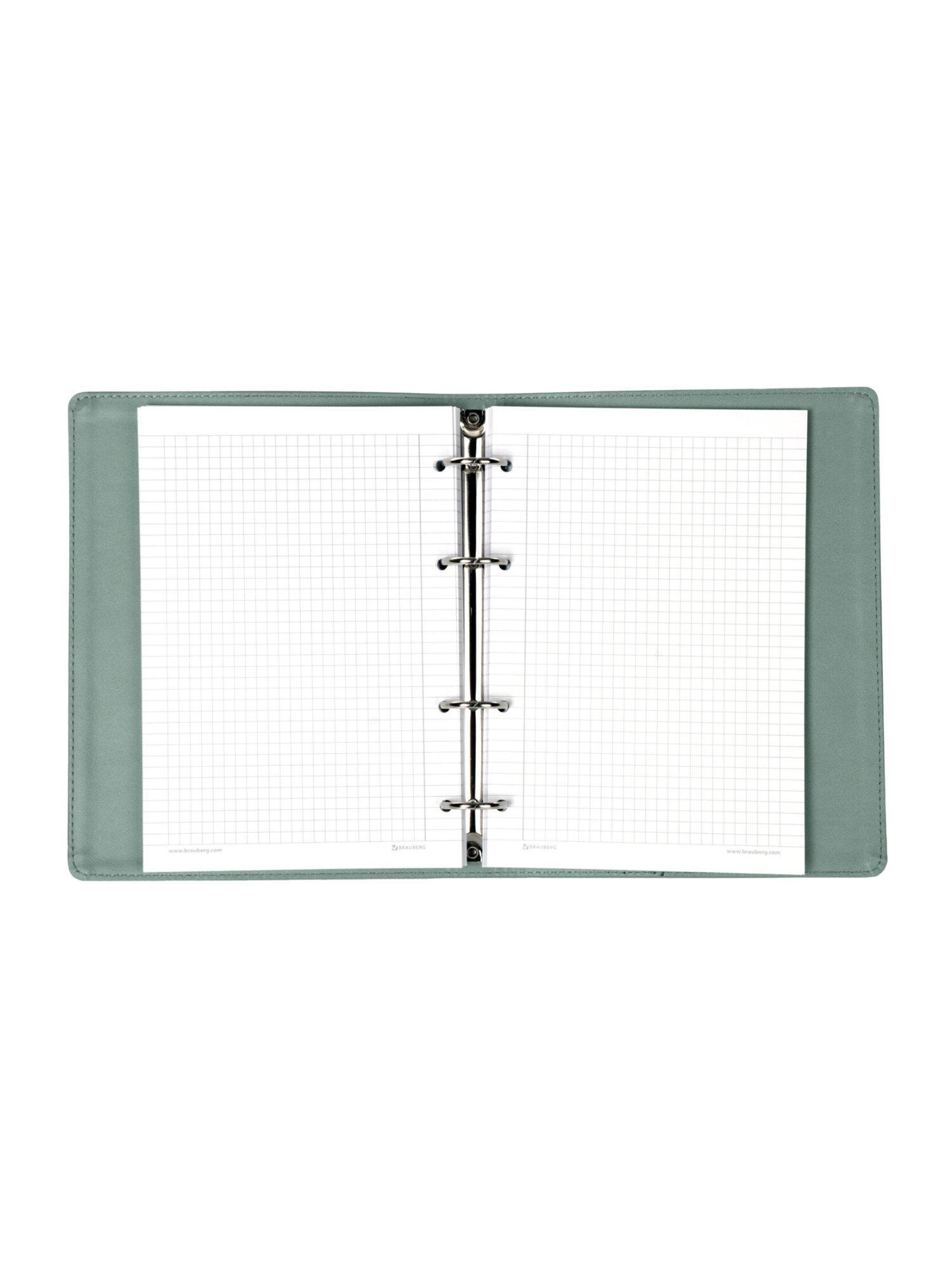 Тетрадь со сменным блоком Brauberg клетка 120 лист. - фото 9