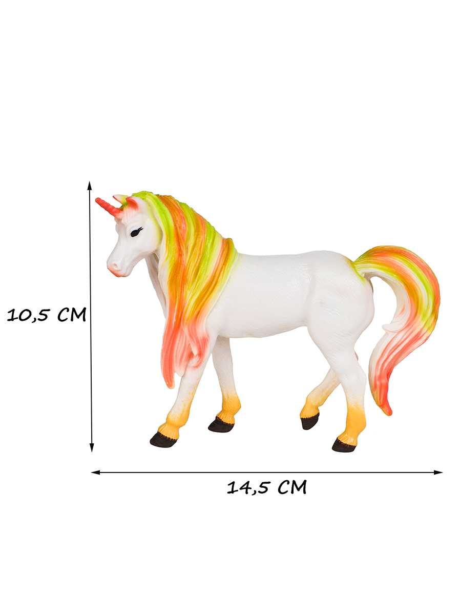 Фигурка Masai Mara Белый единорог с золотой - фото 2