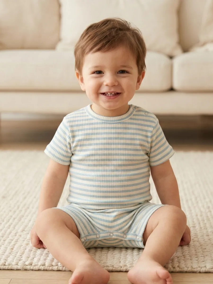 Песочник 3 шт Супер Пупс нбр/3пр/псч/sk22/полоска/рыбки - фото 9