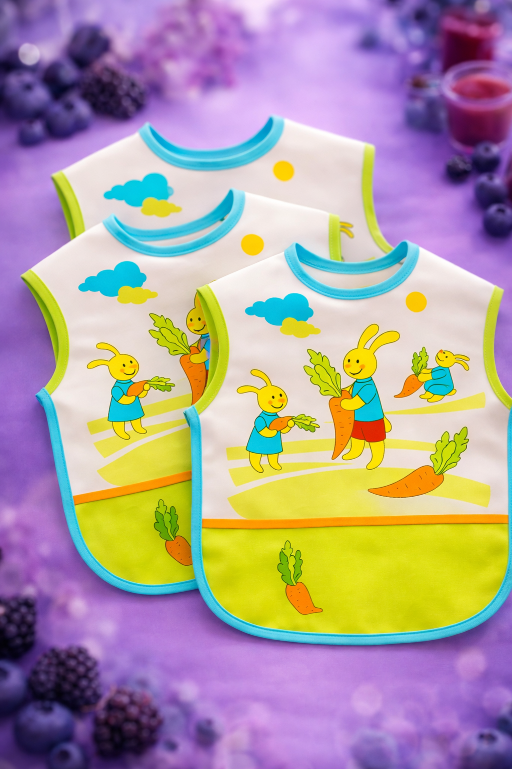 Нагрудник Пома клеенка 3 шт. - фото 11