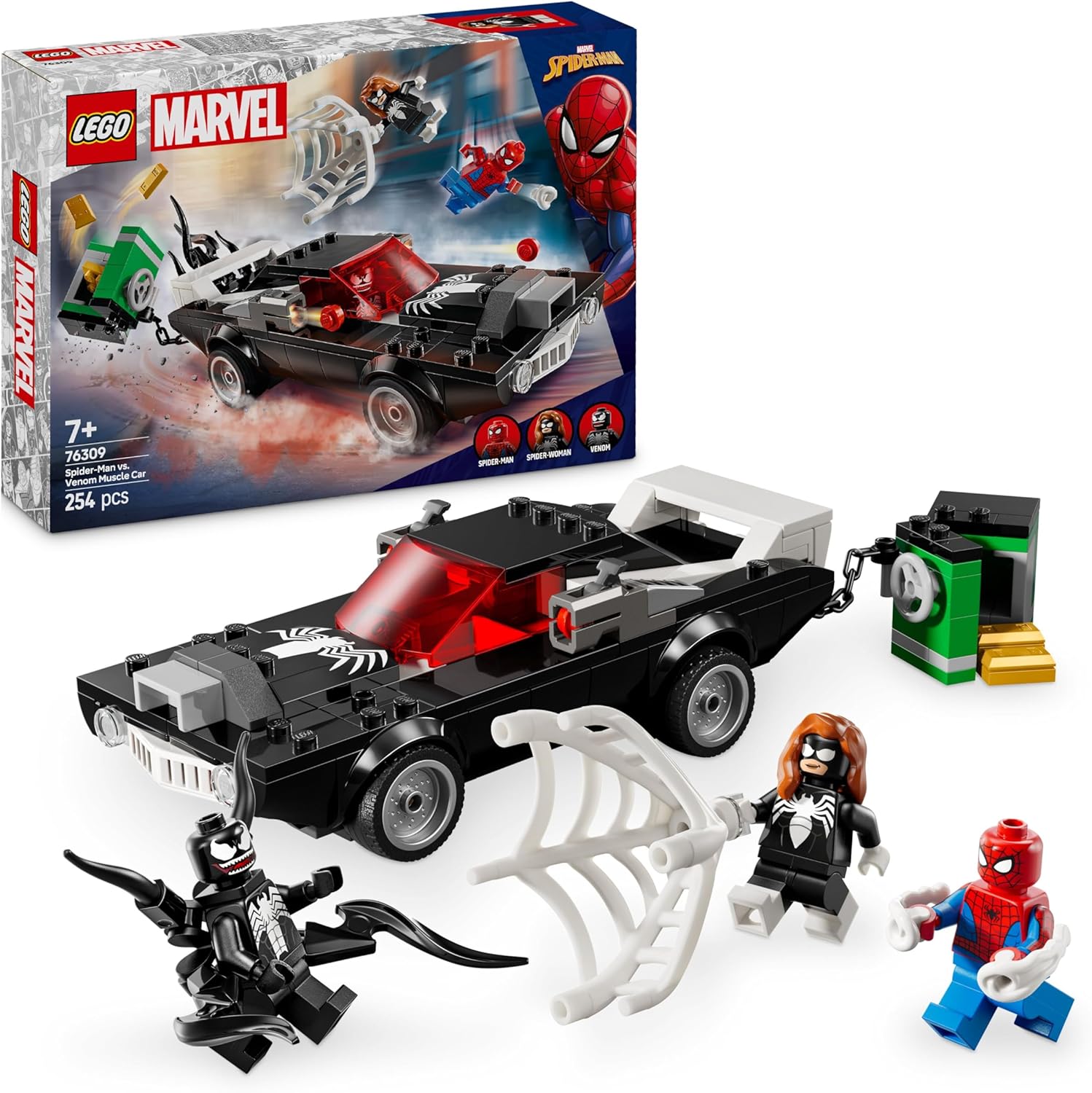 Конструктор LEGO Marvel Super Heroes Человек-паук против Венома - фото 1