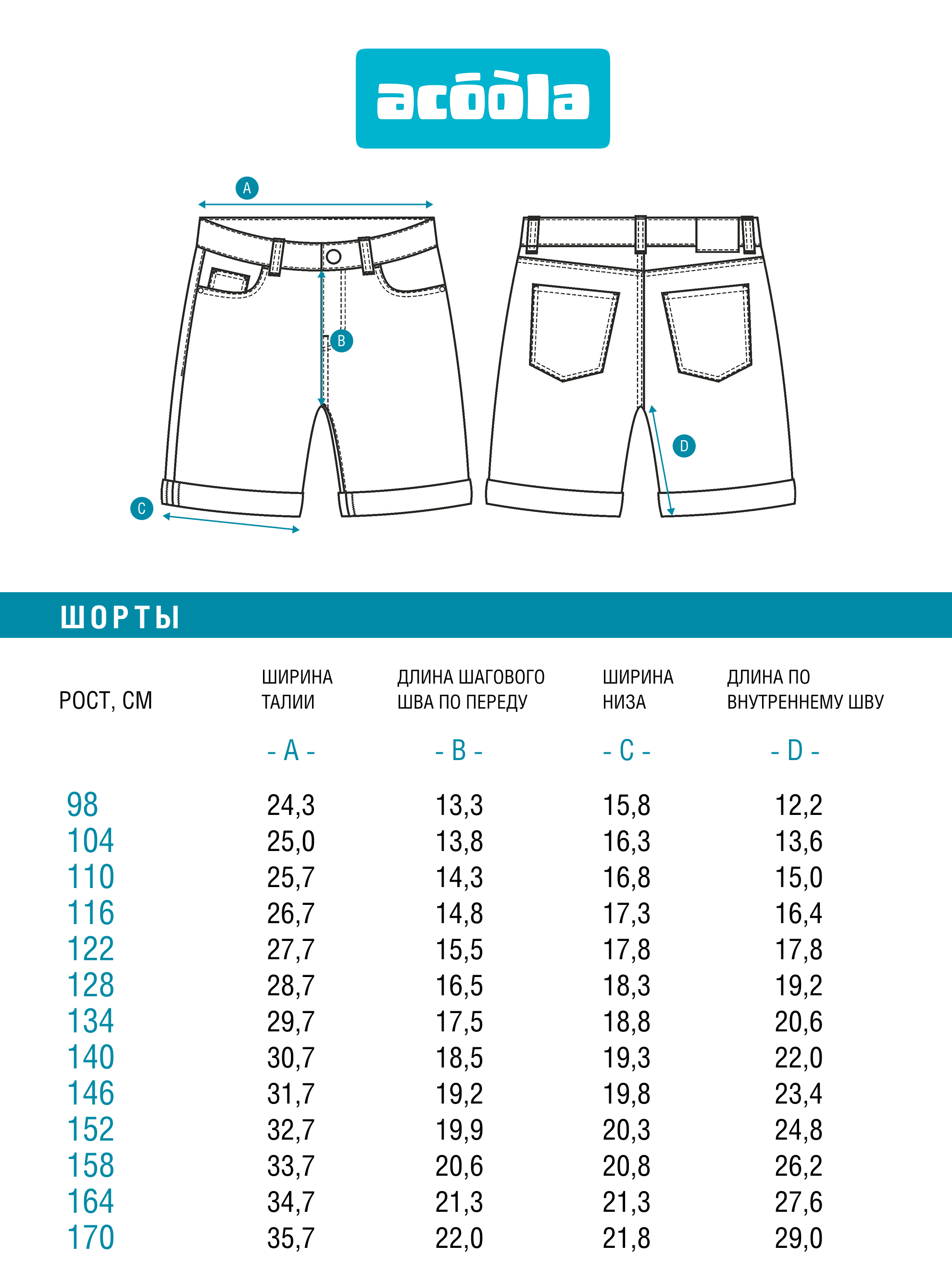 Шорты Acoola 20130550001_0075900 - фото 6