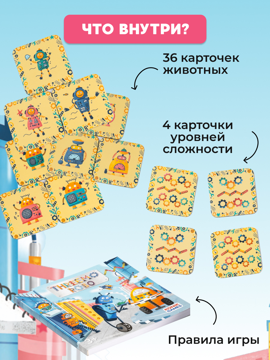 Настольная игра Konik Games Мемо - фото 13