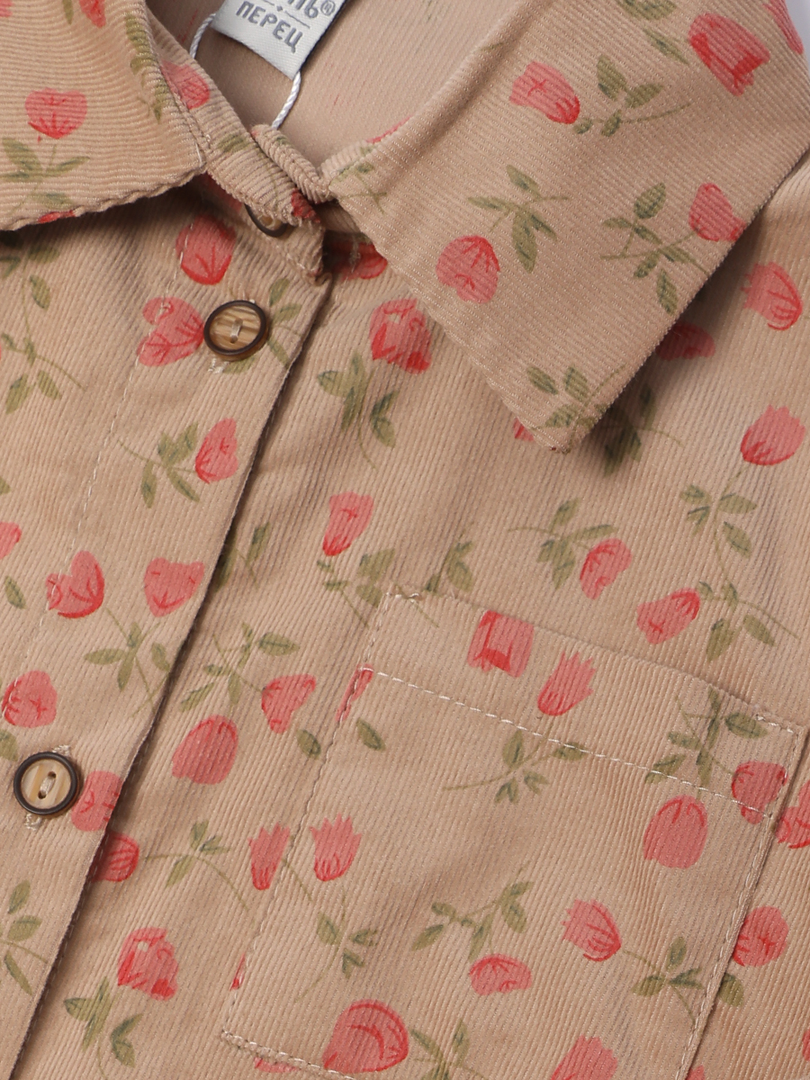 Рубашка Соль и Перец SP1511/бежевый - фото 16