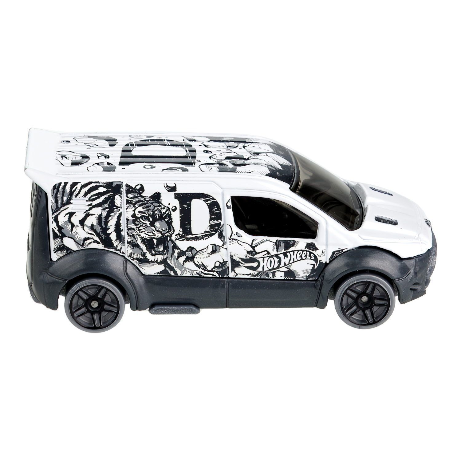 Внедорожник Hot Wheels Ford Transit Connect 1:64 62919 - фото 7
