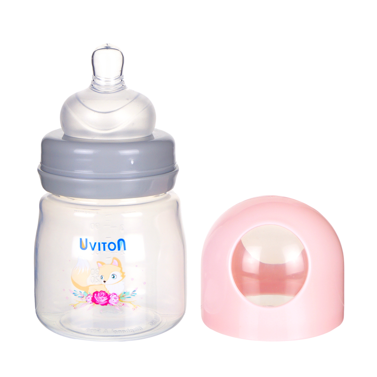 Бутылочка Uviton Anti-Colic 125 мл в ассортименте - фото 5