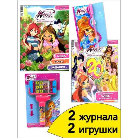 Журналы Winx Набор развивающих детских журналов для девочек