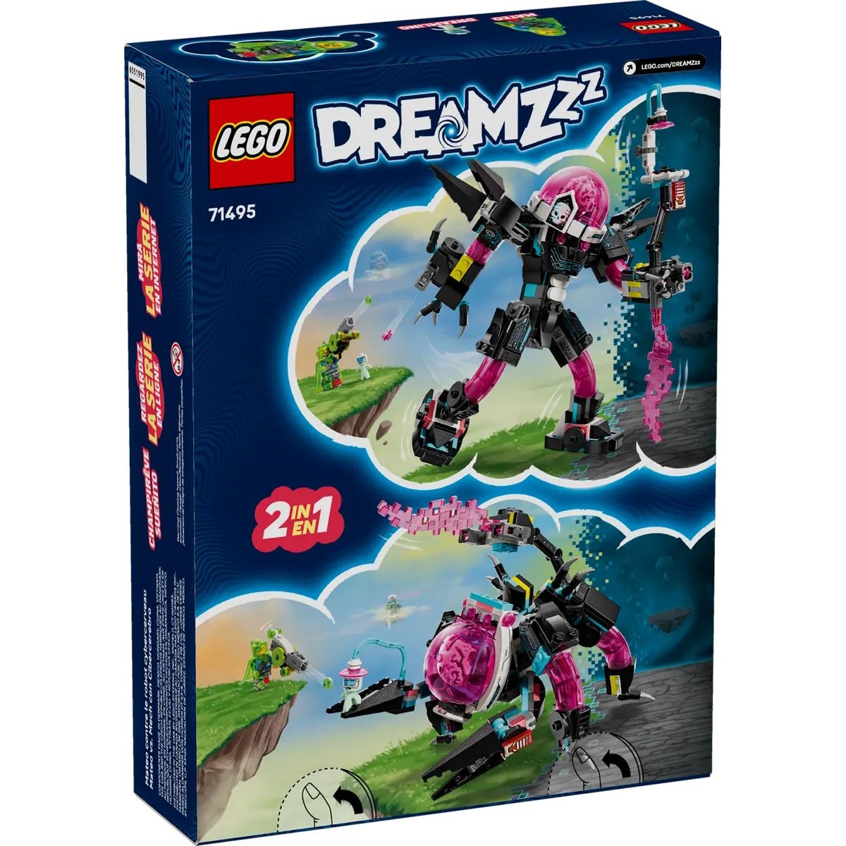 Конструктор LEGO DREAMZzz Матео против робота блочный - фото 5