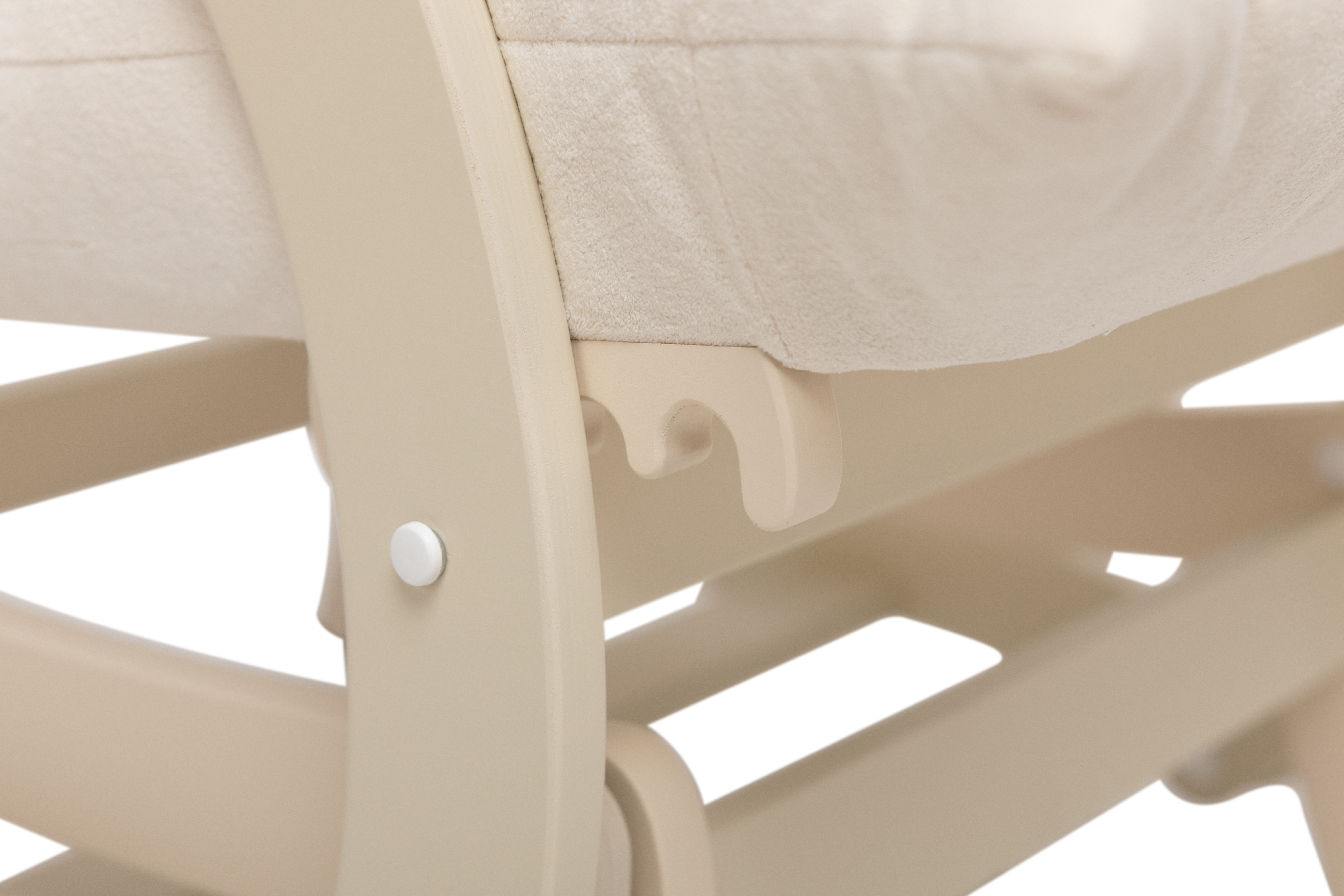 Кресло-качалка Leset Соно бежевый - фото 9