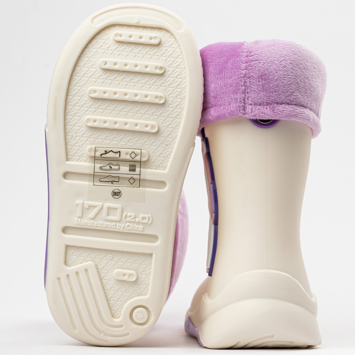 Резиновые сапоги TikkaGo 7B03_2025-03_white-lilac - фото 12