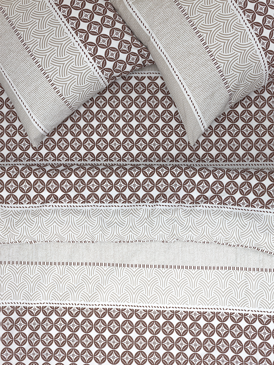 Комплект постельного белья BRAVO Кремат евро 4 предм. - фото 9