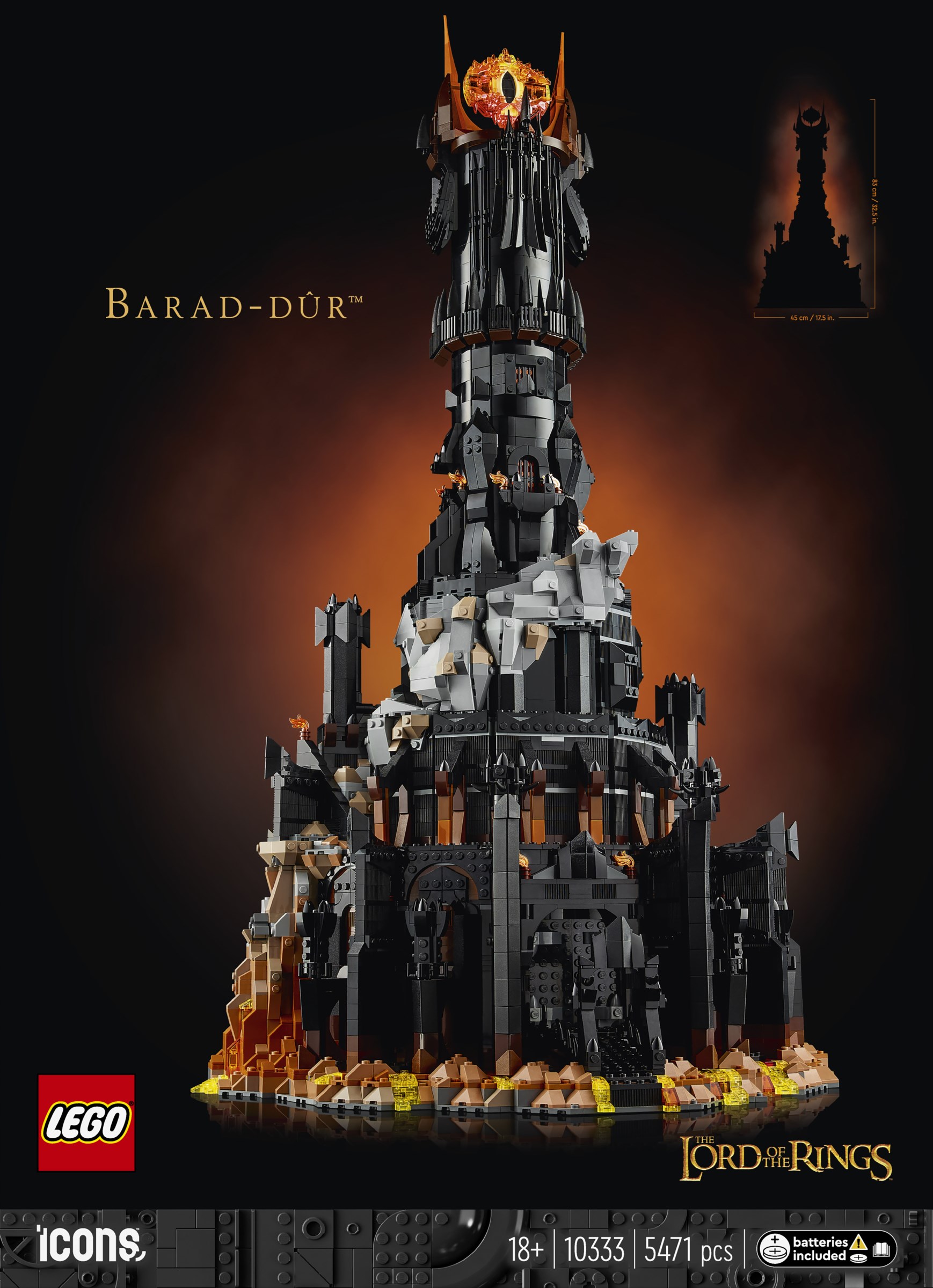 Конструктор LEGO Icons 10333 5471 дет. - фото 6