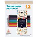 Карандаши цветные Bruno Visconti 12 шт.