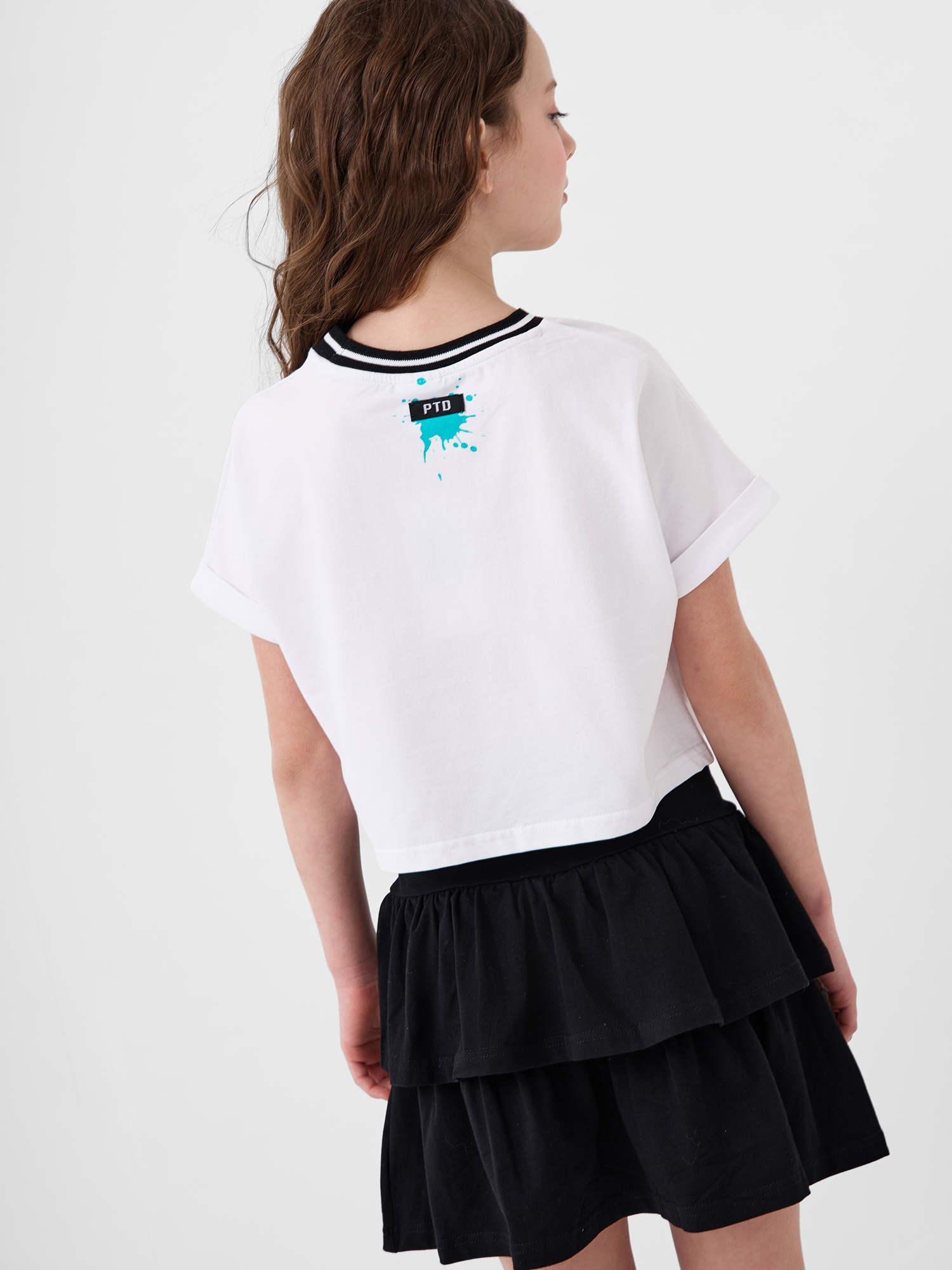 Футболка и юбка-шорты PlayToday 12621195 - фото 3