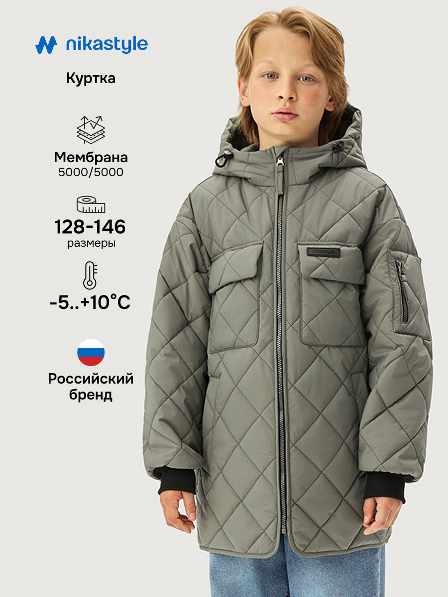 Куртка NIKASTYLE 4м4726 хаки - фото 2
