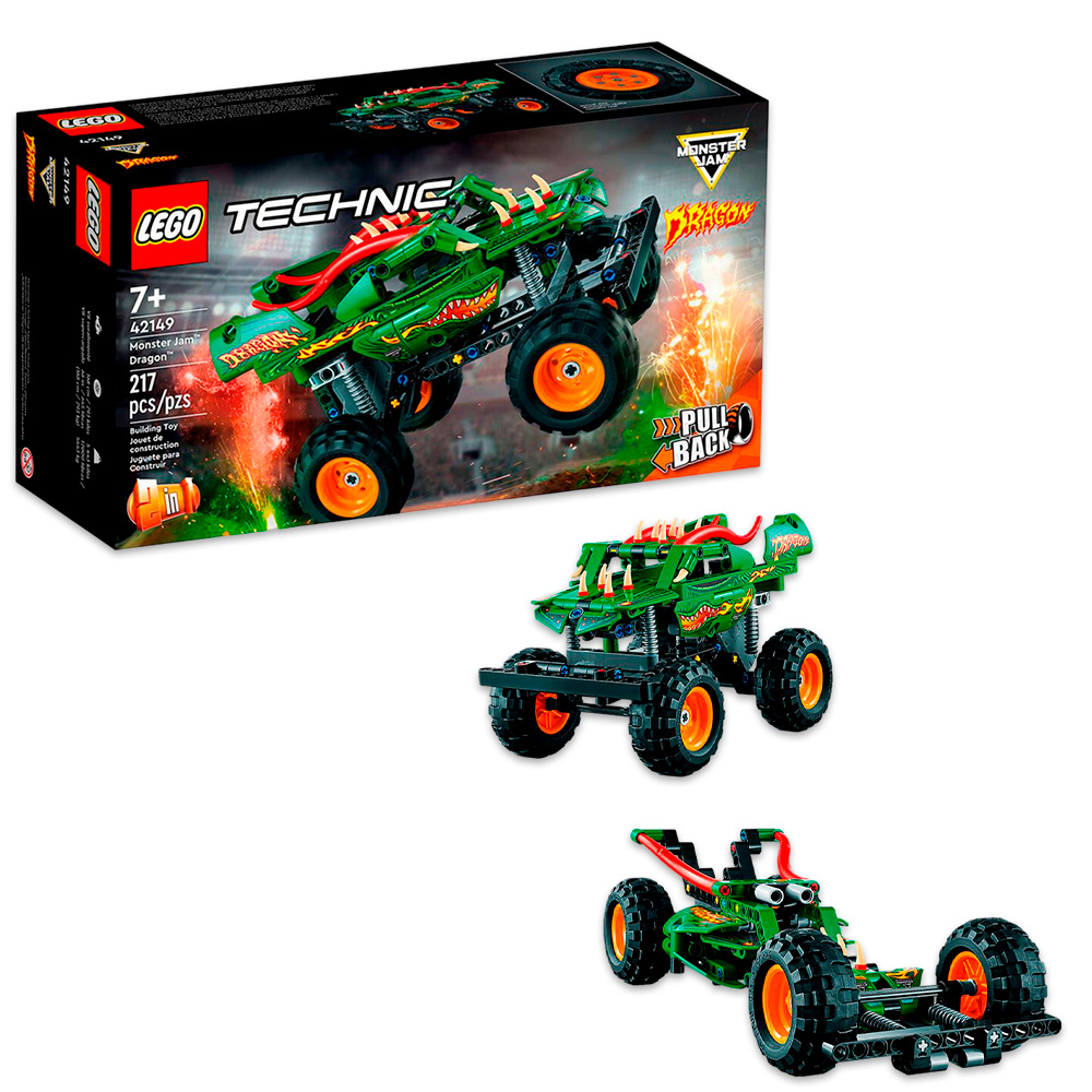 Конструктор LEGO Technic Monster Jam: Дракон 217 дет. - фото 1