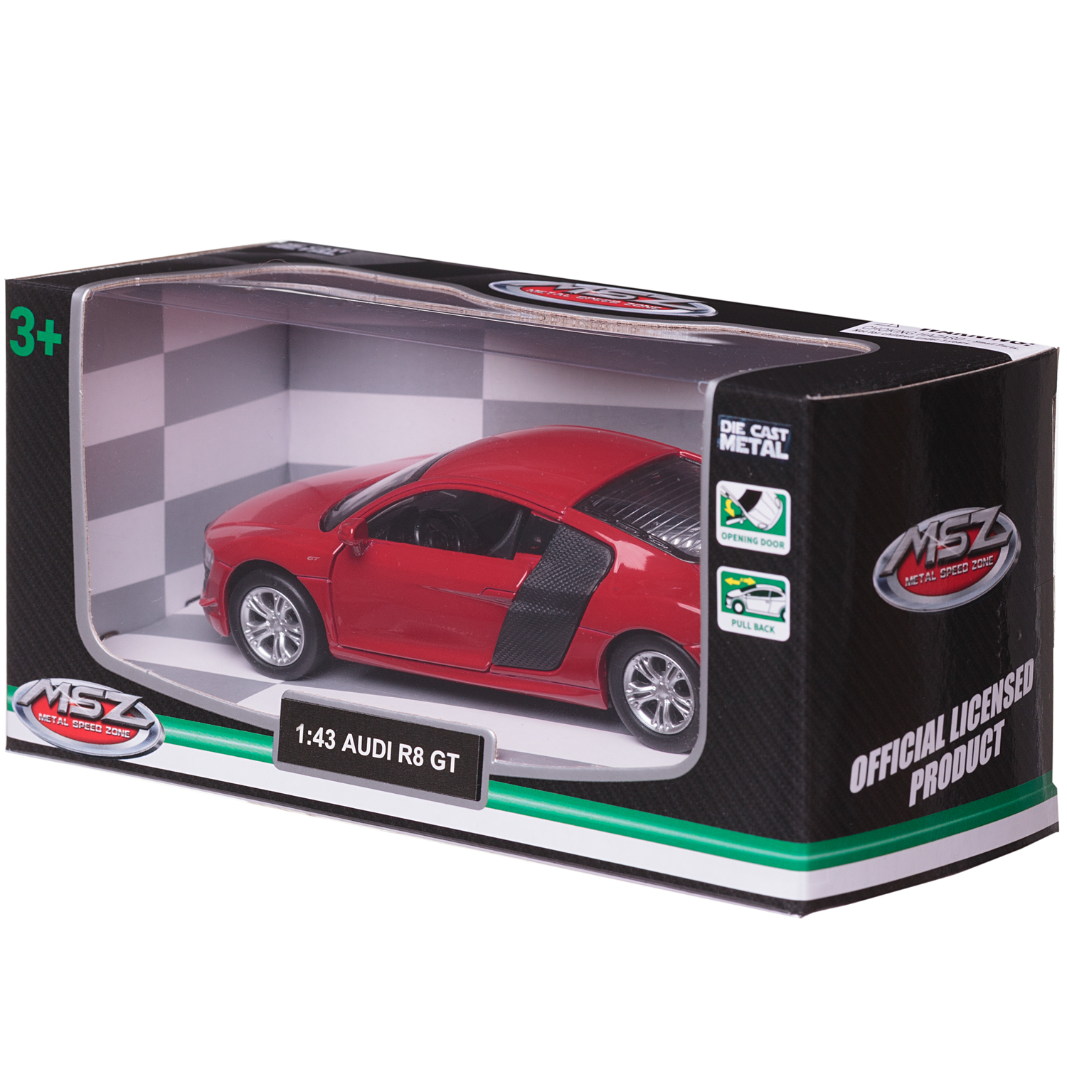 Автомобиль Abtoys Audi MSZ 1:43 WE-15956R - фото 3