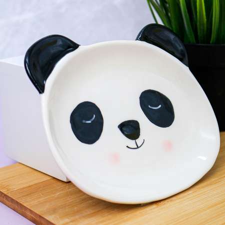 Тарелка керамическая iLikeGift Panda plate