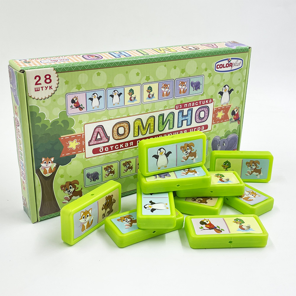 Настольная игра Colorplast Домино - фото 3