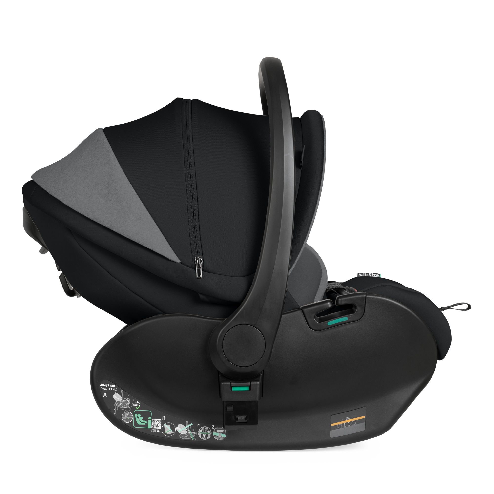 Автокресло Chicco 0 (0 -13 кг) черный - фото 21