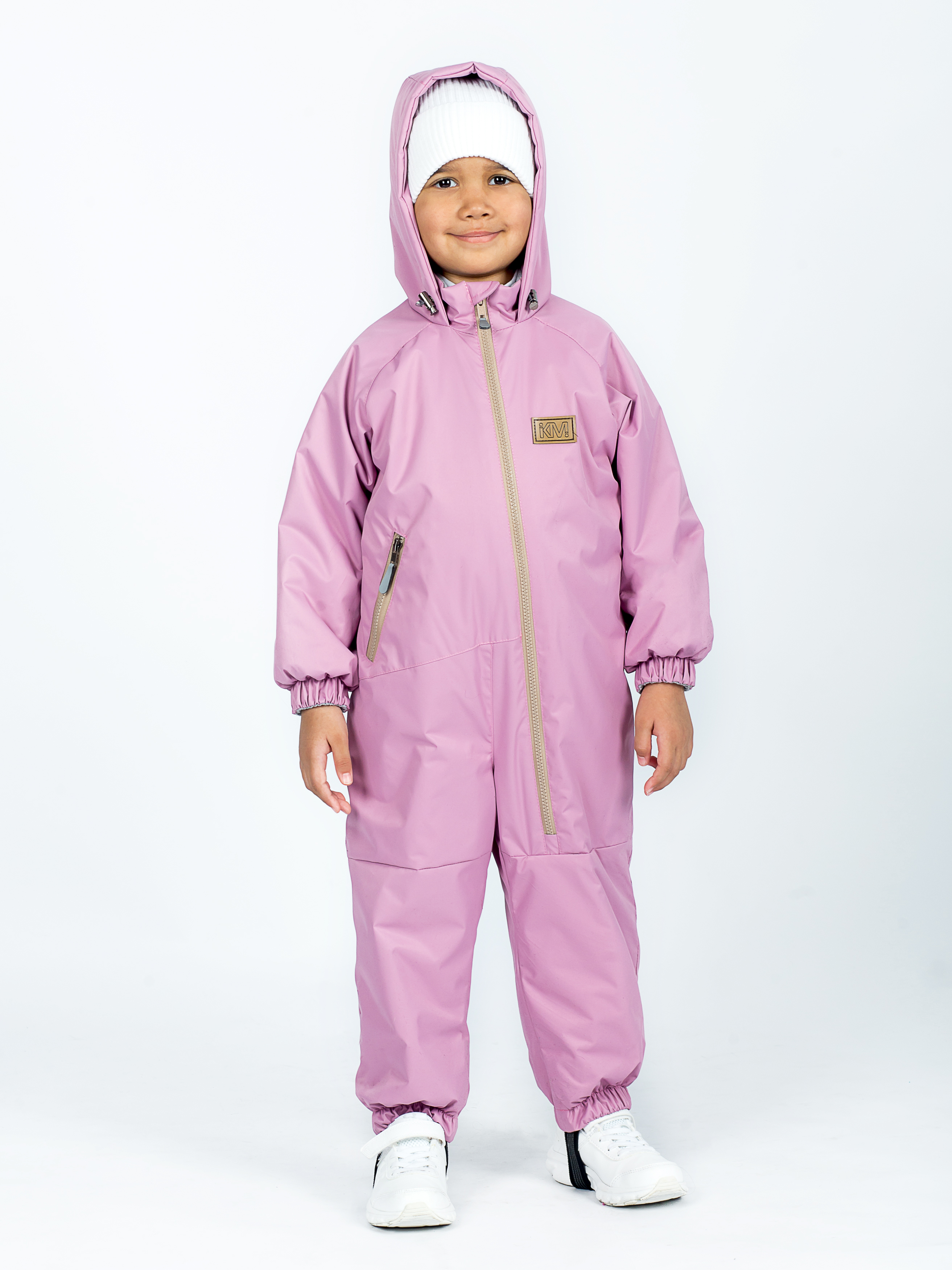 Комбинезон KiMMi co К-150830-042 щербет - фото 13