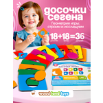 Игрушка WOODLANDTOYS рамка-вкладыш