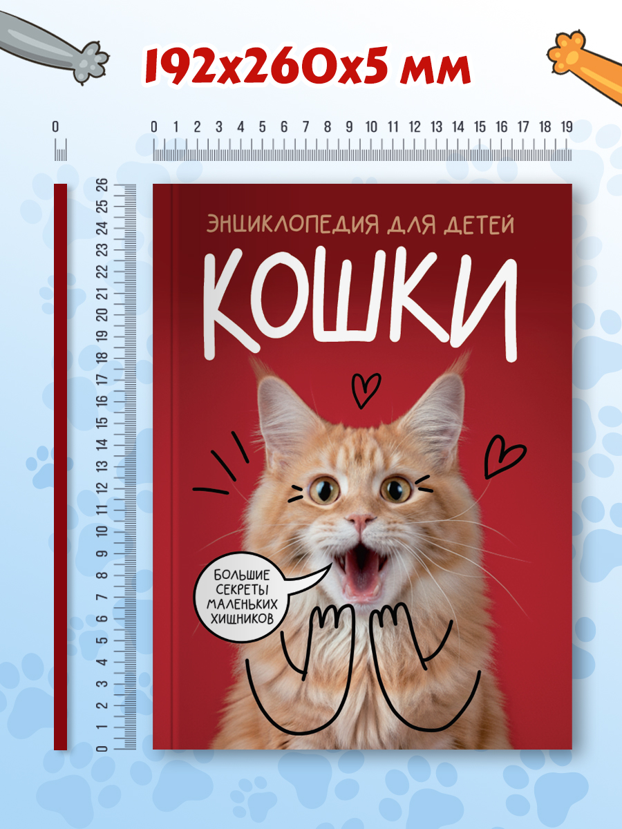 Книга Проф-Пресс детская энциклопедия Кошки Большие секреты маленьких хищников Мягкий переплет - фото 9