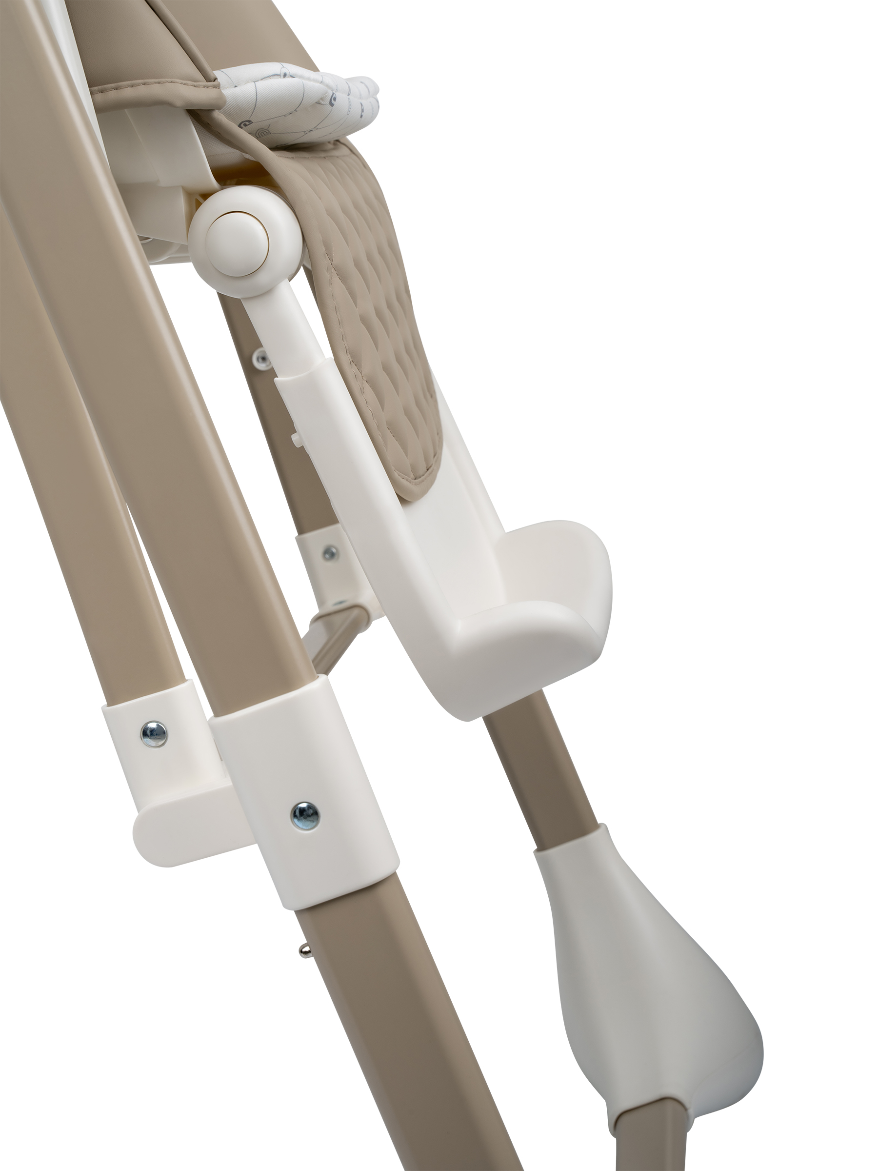 Стульчик для кормления JOVOLA Muza с функцией электрокачели серый - фото 21