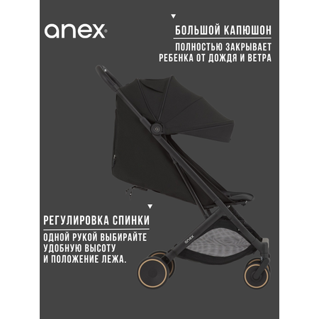 Коляска прогулочная Anex AIR-X2 черный