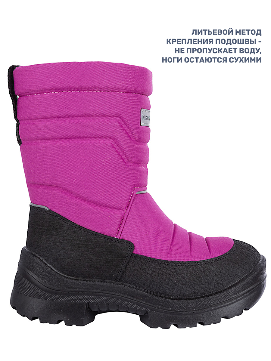 Дутики NIKASTYLE 16з30125 фуксия - фото 6
