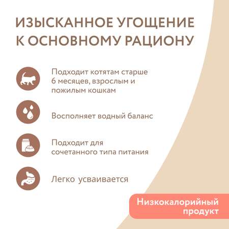 Корм для кошек Мнямс 80г тунец с креветками в нежном желе ж/б