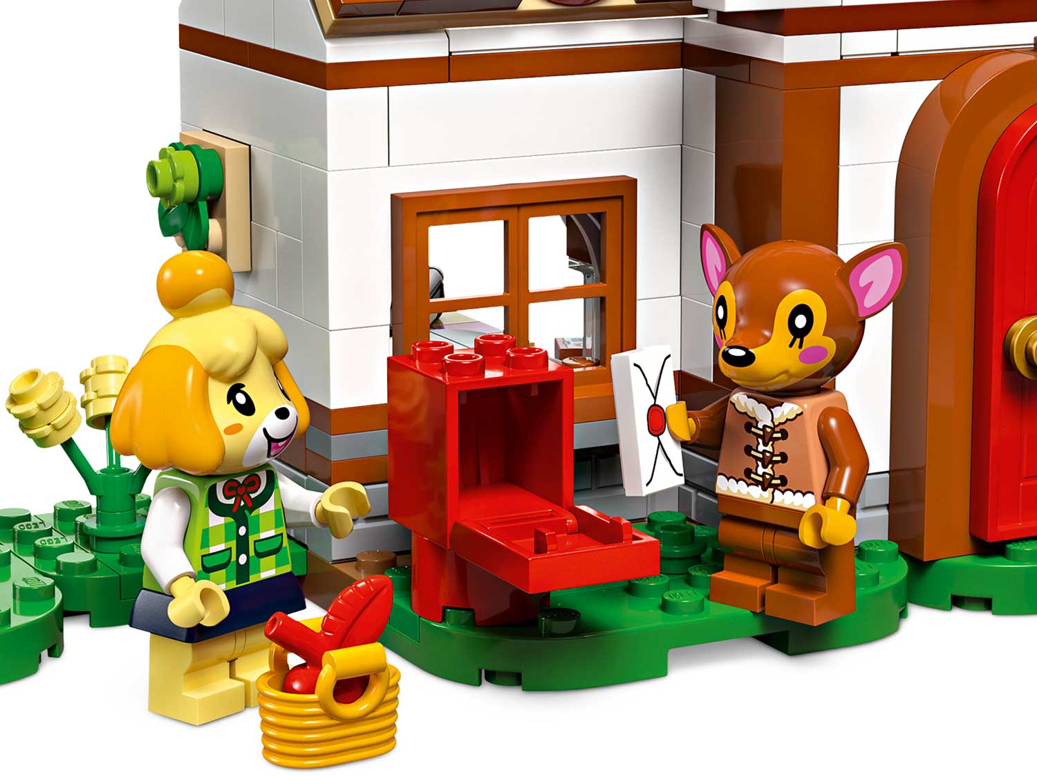 Конструктор LEGO Animal Crossing Посещение дома Изабель 389 дет. - фото 5