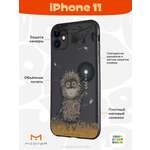 Силиконовый чехол Mcover для смартфона Apple iPhone 11 Союзмультфильм Ежик в тумане и фонарик