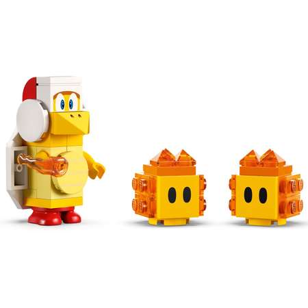 Конструктор LEGO Super Mario Lava Wave Ride блочный