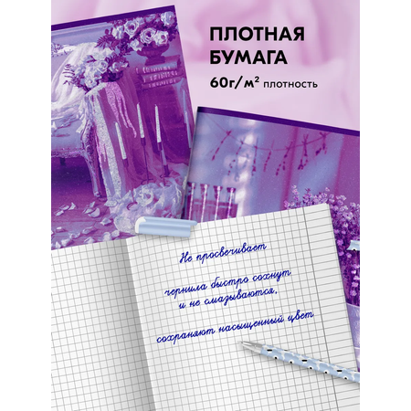 Общая тетрадь Lorex Stationery клетка 48 лист. 5 шт.