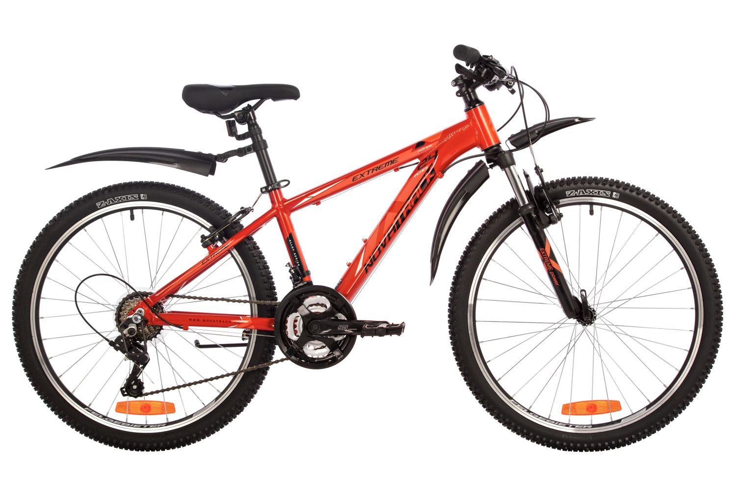 Двухколесный велосипед Novatrack 24 дюйма - фото 2